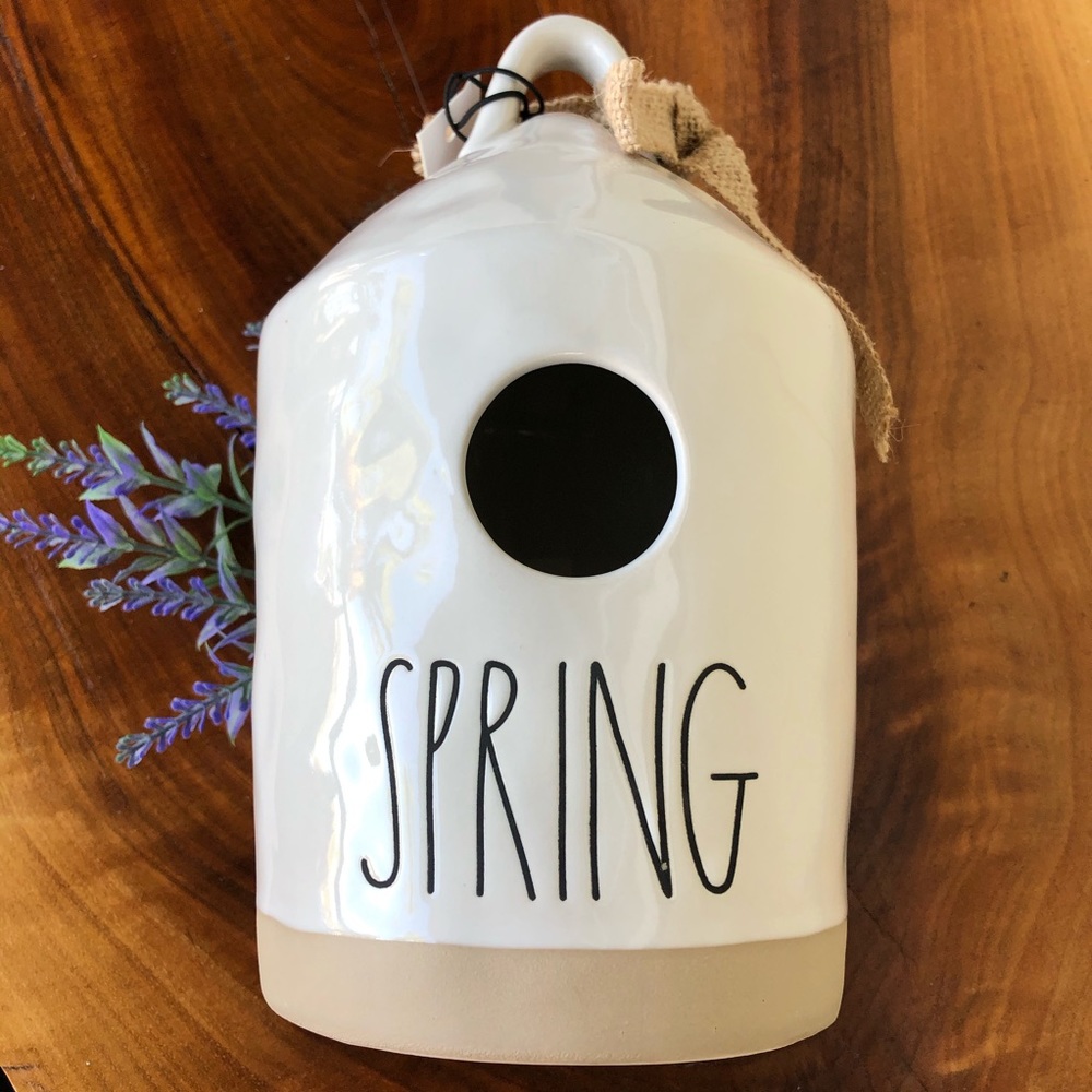 Rae Dunn “SPRING” Birdhouse